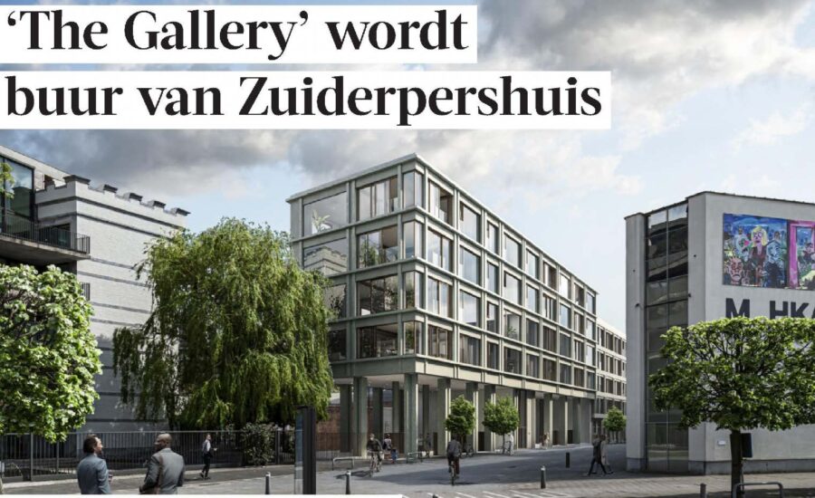 “The Gallery” in Gazet van Antwerpen